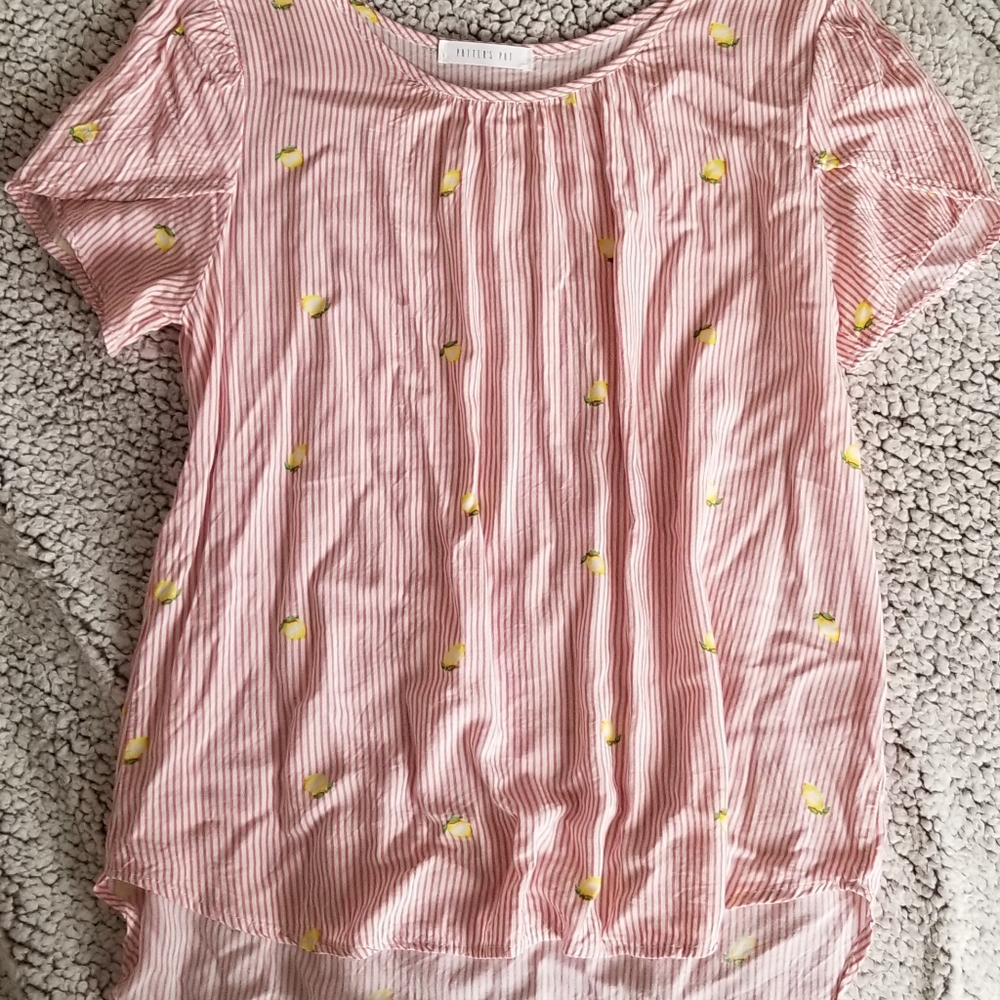 Striped lemon tee shirt